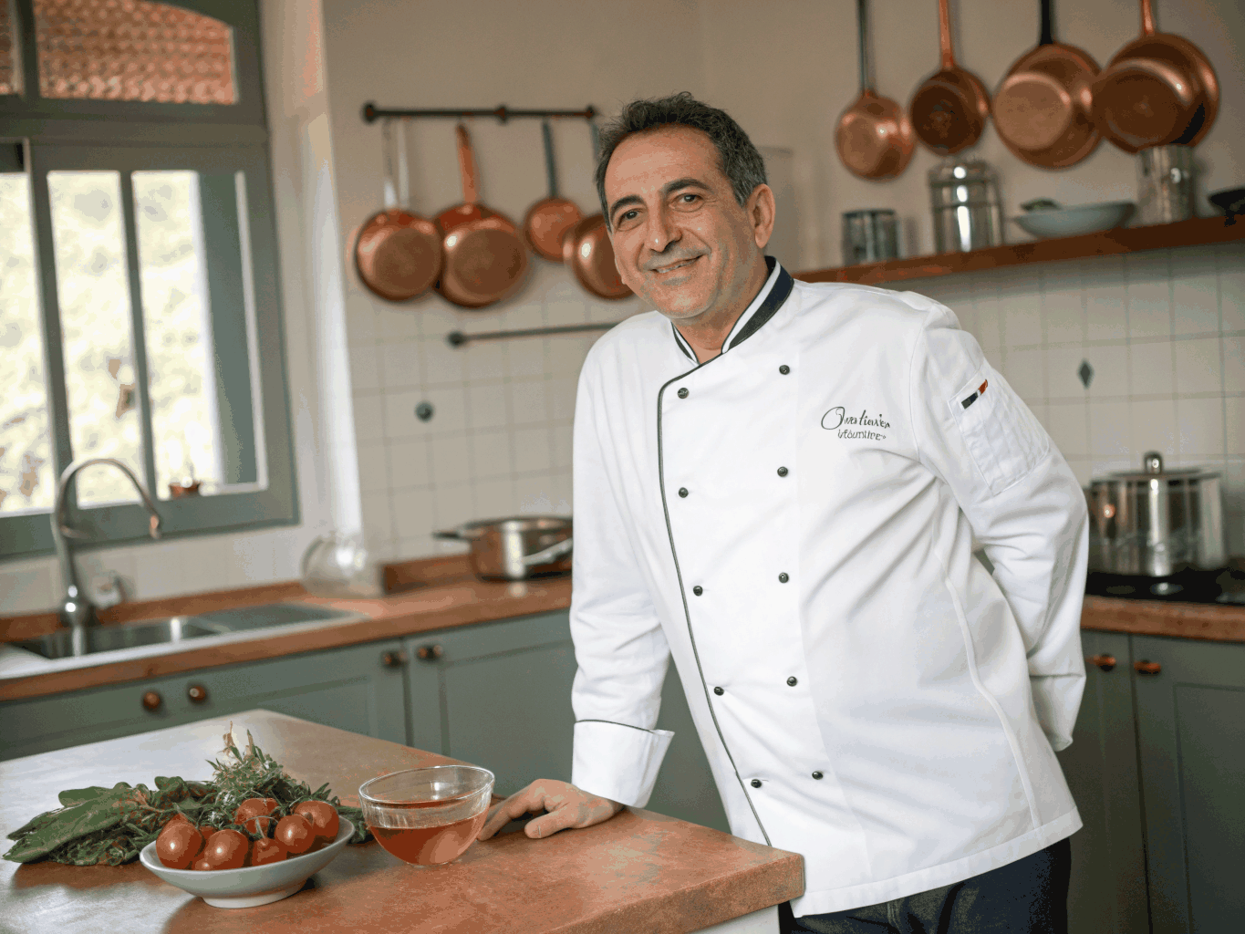 Portrait of Chef Luca Romano